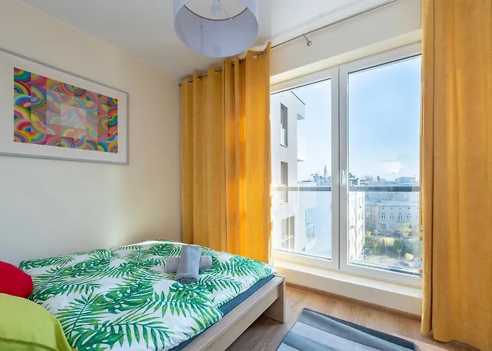 Manufaktura Iii & Centre Free Parking Klimatyzacja Lägenhet *