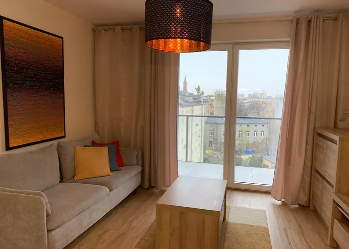 Manufaktura Iii & Centre Free Parking Klimatyzacja Lägenhet *